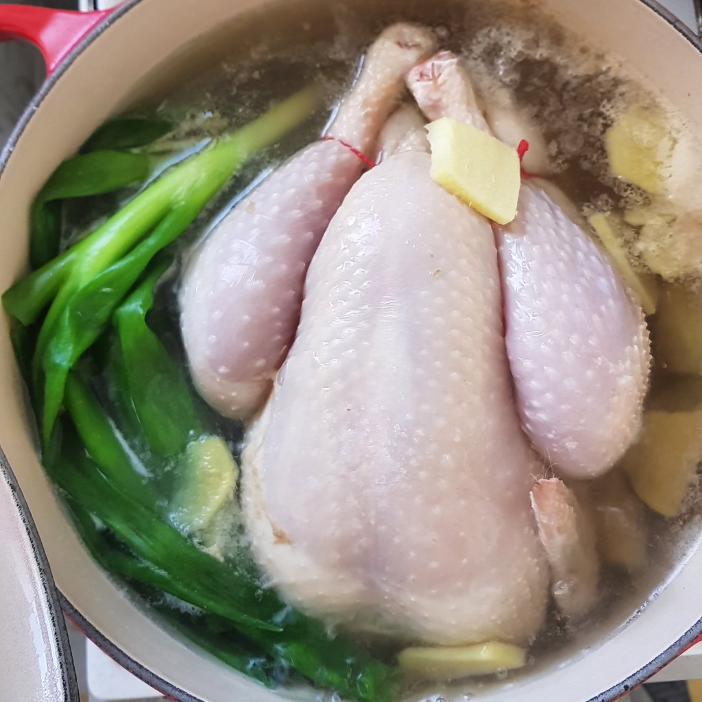 Chicken a la Hainanese&nbsp;recipe